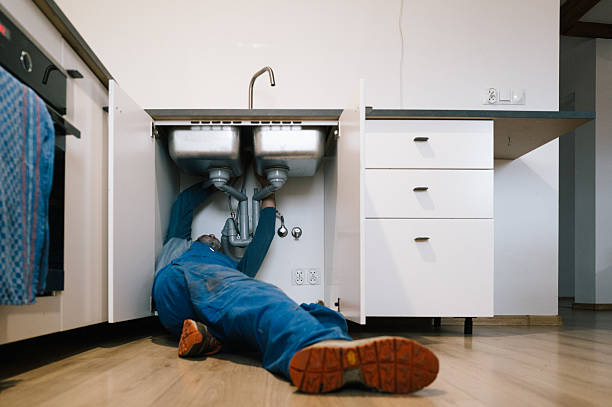 Professional Drain Cleaning technician working in Mechanicsville, VA